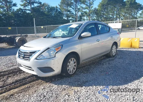2016 Nissan Versa 1.6 Sv из США, поврежденный, VIN 3N1CN7AP7GL843955